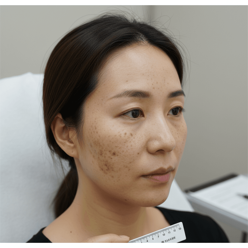 피코토닝 레이저 Before